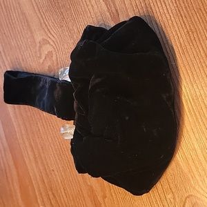 50s Vintage Velvet Handbag